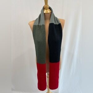 Wooden Ships Colorblock Knit Scarf